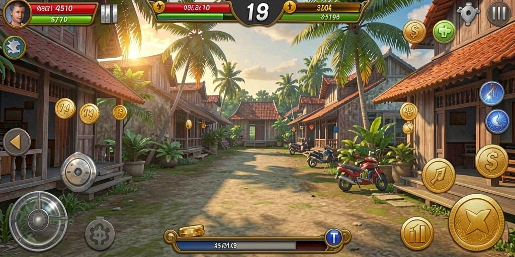 Tampilan awal yang menarik dan informatif.