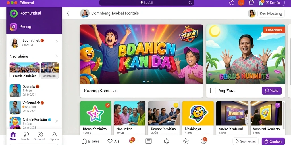 Tampilan antarmuka game yang menarik dan intuitif.
