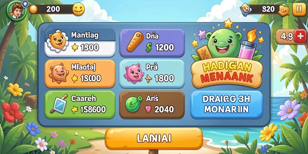 Tampilan antarmuka yang modern dan ramah pengguna.