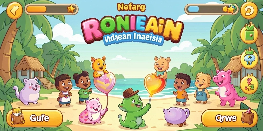 Antarmuka permainan yang menarik dan mudah dinavigasi.