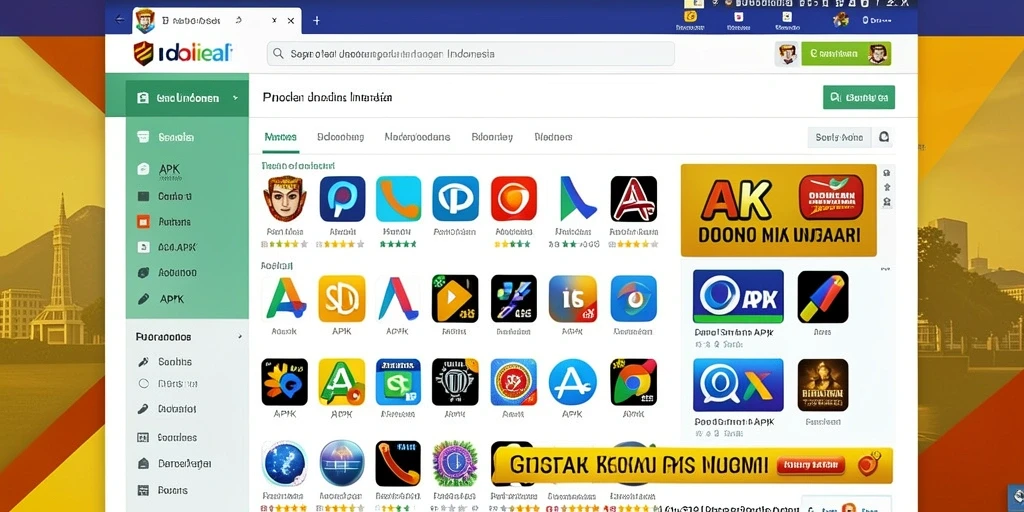 Tampilan awal yang menarik dan informatif.