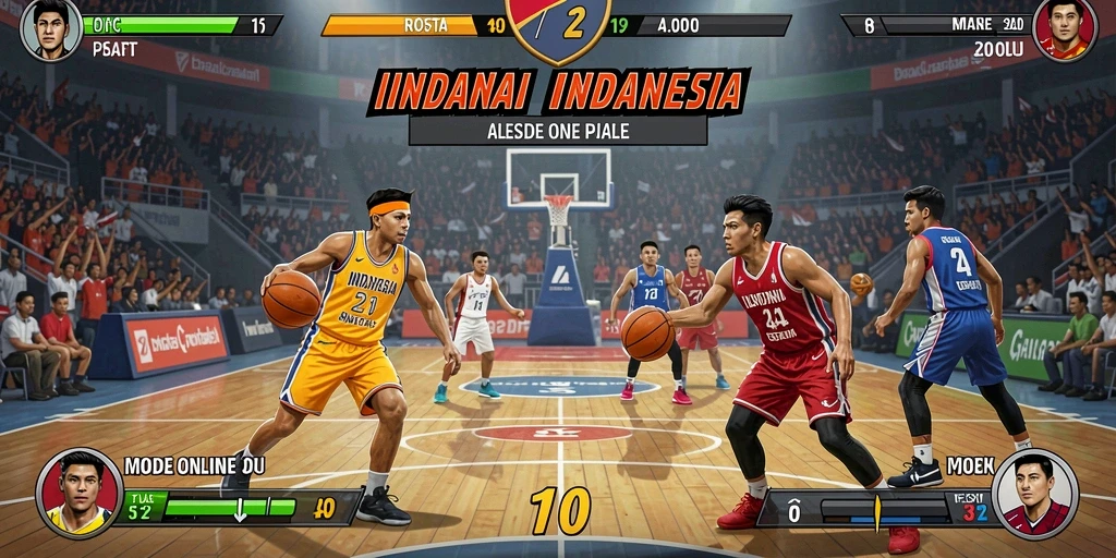 Tampilan awal game yang menarik dan interaktif.