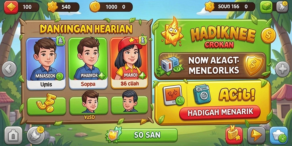 Tampilan awal JEJUSLOT yang menarik dan intuitif.