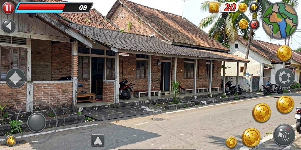 Tampilan antarmuka yang intuitif dan menarik.