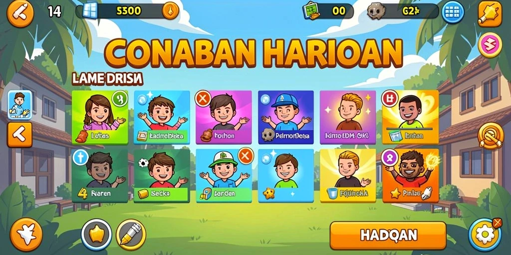 Antarmuka pengguna yang intuitif dan menarik.