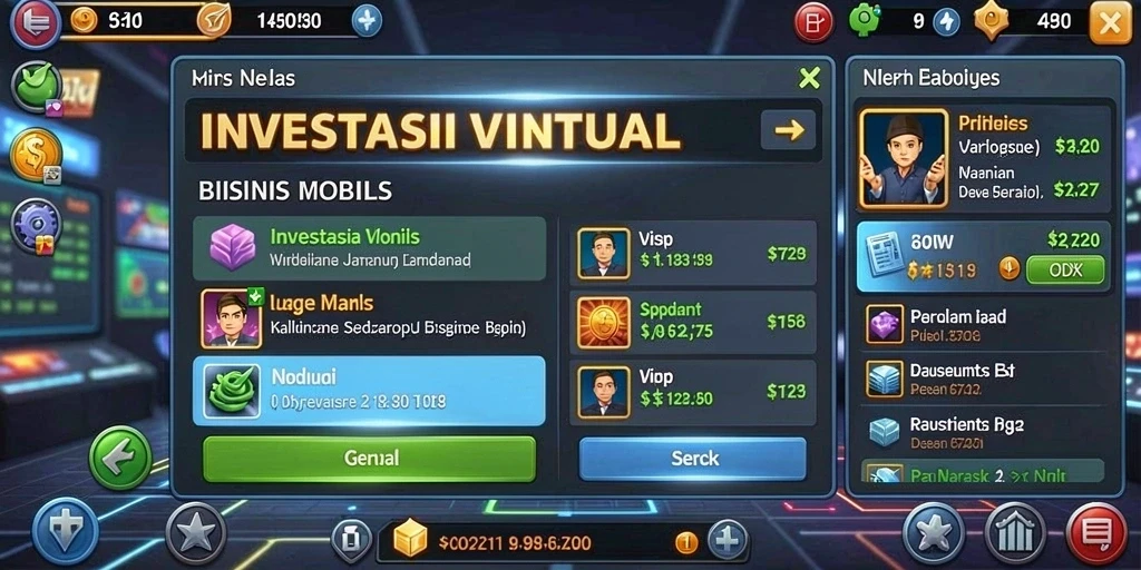 Tampilan antarmuka yang intuitif dan modern.