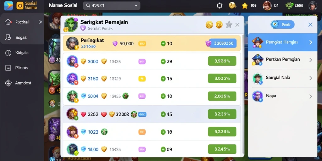 Tampilan menu utama NEWIDN yang menarik.