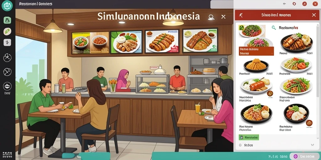 Tampilan antarmuka yang menarik dan user-friendly.