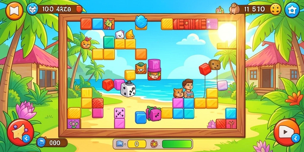 Tampilan awal game RUMPITOTO yang menarik.