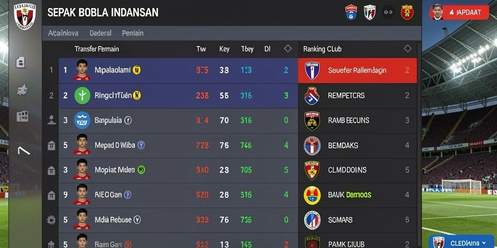 Tampilan antarmuka pengguna yang intuitif.
