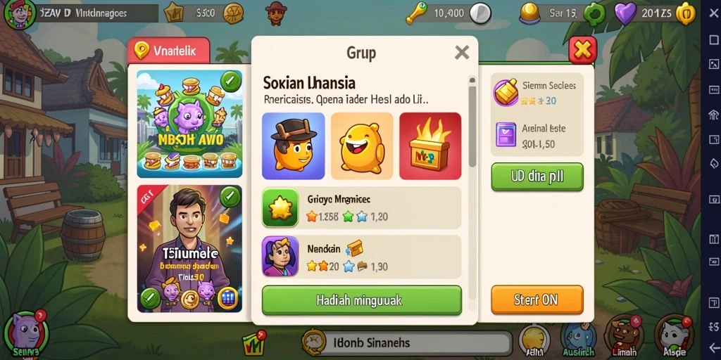 Tampilan antarmuka yang menarik dan modern.