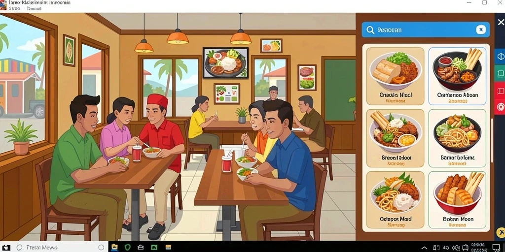 Tampilan antarmuka pengguna yang intuitif.