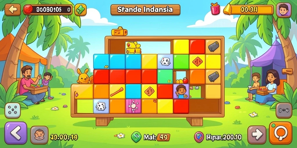 Tangkapan layar menampilkan grafik menawan dalam gameplay.