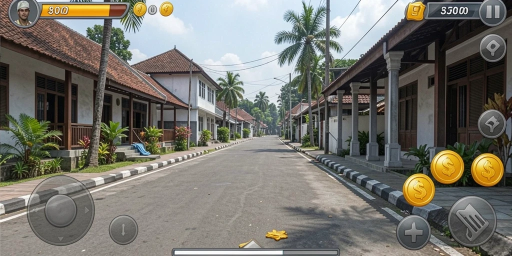 Tampilan antarmuka yang user-friendly.