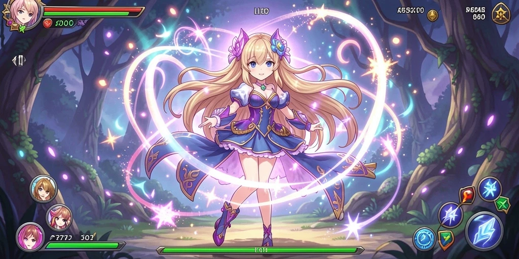 Tangkapan layar menampilkan aksi mendebarkan dalam game.