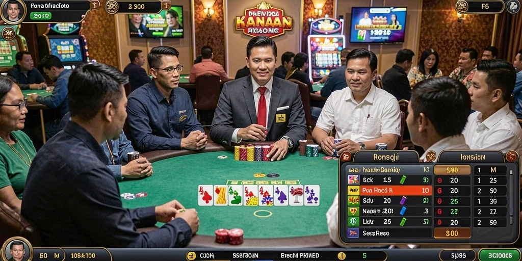 Tampilan awal game yang menarik dan intuitif.