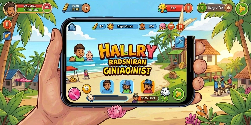 Tampilan antarmuka aplikasi yang ramah pengguna.