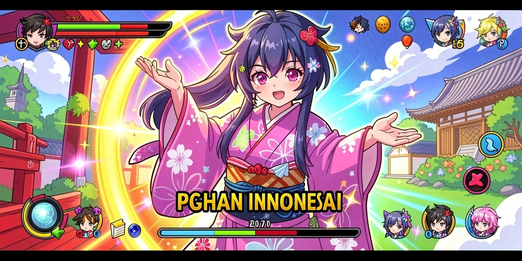 Tampilan meja poker yang menarik dan interaktif.
